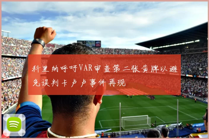 科里纳呼吁VAR审查第二张黄牌以避免误判卡卢卢事件再现
